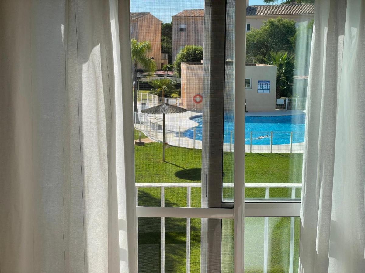 Appartamento En la zona más tranquila del Novo Sancti Petri Chiclana de la Frontera Esterno foto